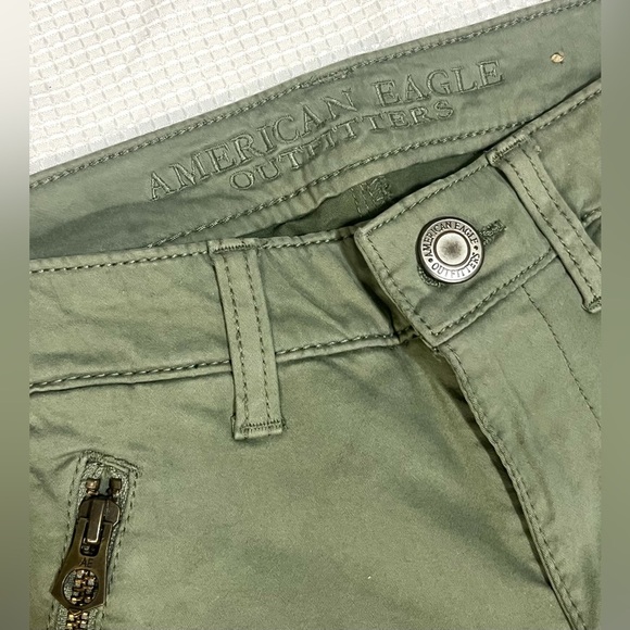 American Eagle Outfitters Jeggings Ankle Super Stretch Pants with Zipper Pockets - Picture 5 of 14